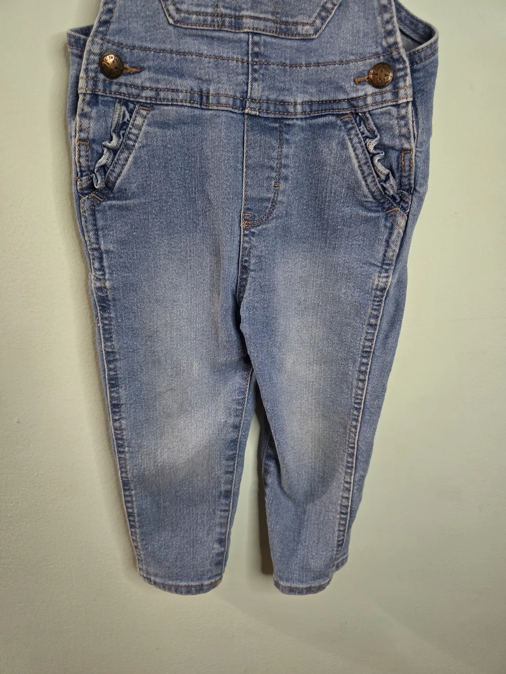 OshKosh B'gosh Light Blue Denim Kids Overalls